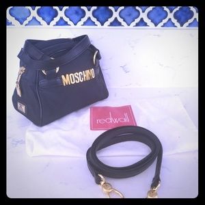 Moschino small bowler tote